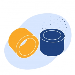 Втулка бронзовая 80 мм БрО10Ф1