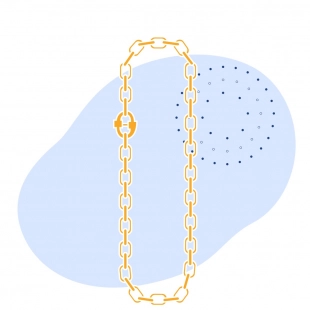 Строп цепной УСЦ 4 м 25 т