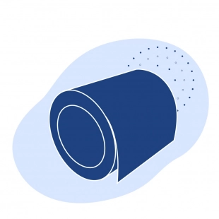 Рулон с полимерным покрытием 0.35 мм ПУ ГОСТ 34180-2017