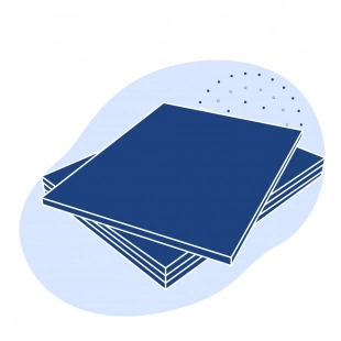 Текстолит листовой электротехнический 0.3 мм ЛТ ГОСТ 2910-74