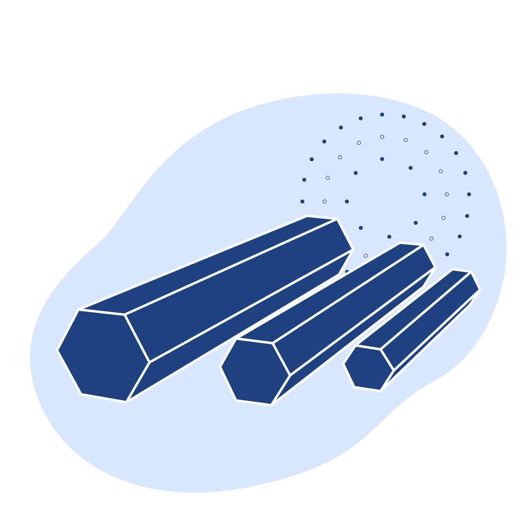 Шестигранник нержавеющий 65 мм AISI 304 ГОСТ 18968-73