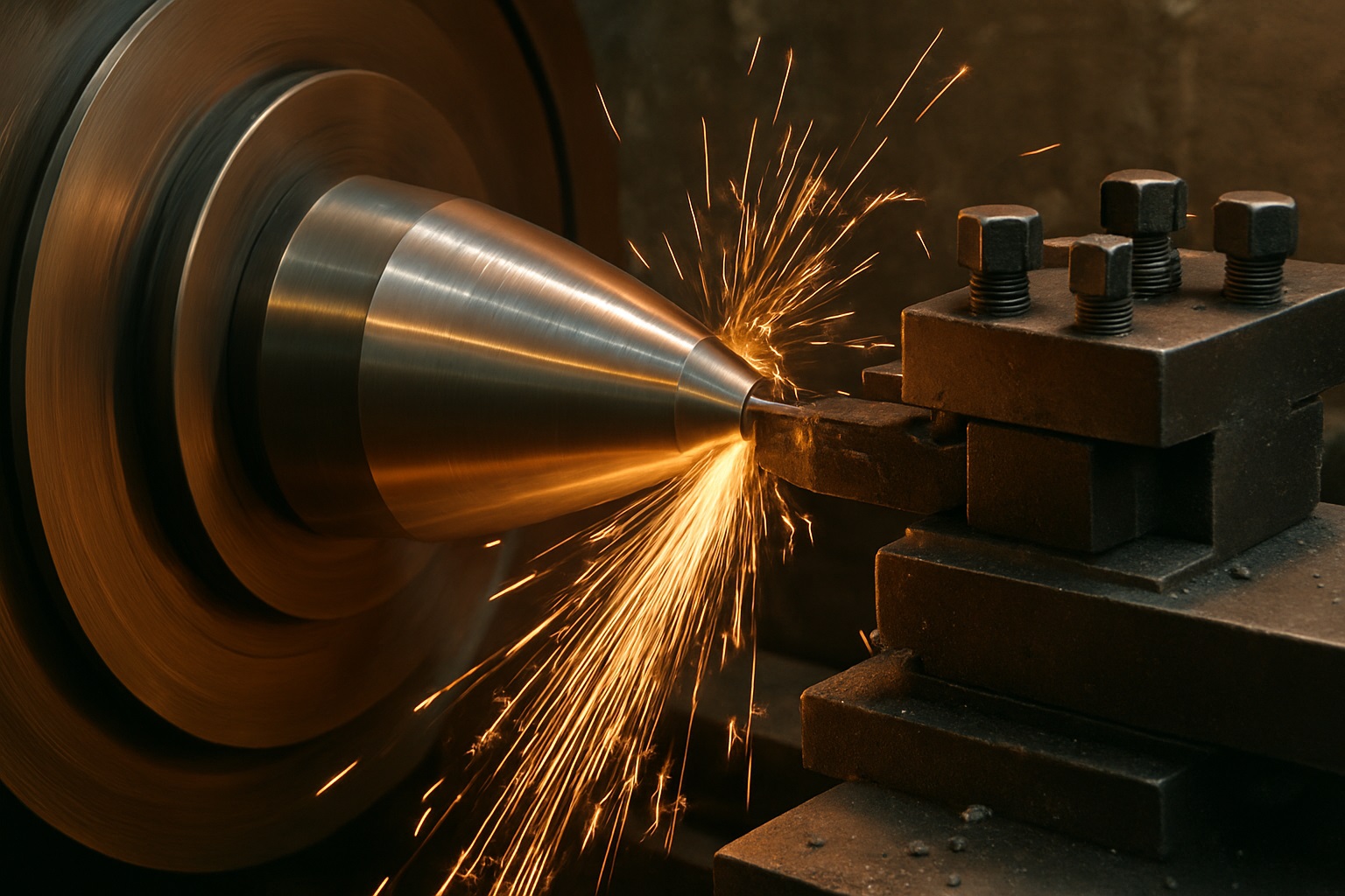 Обточка металла